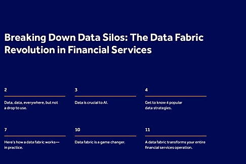 Breaking Down Data Silos: The Data Fabric Revolution in Financial Services