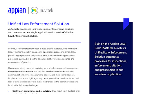 Nuvitek Unified Law Enforcement Solution