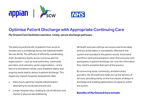 Optimise Patient Discharge with Appropriate Continuing Care